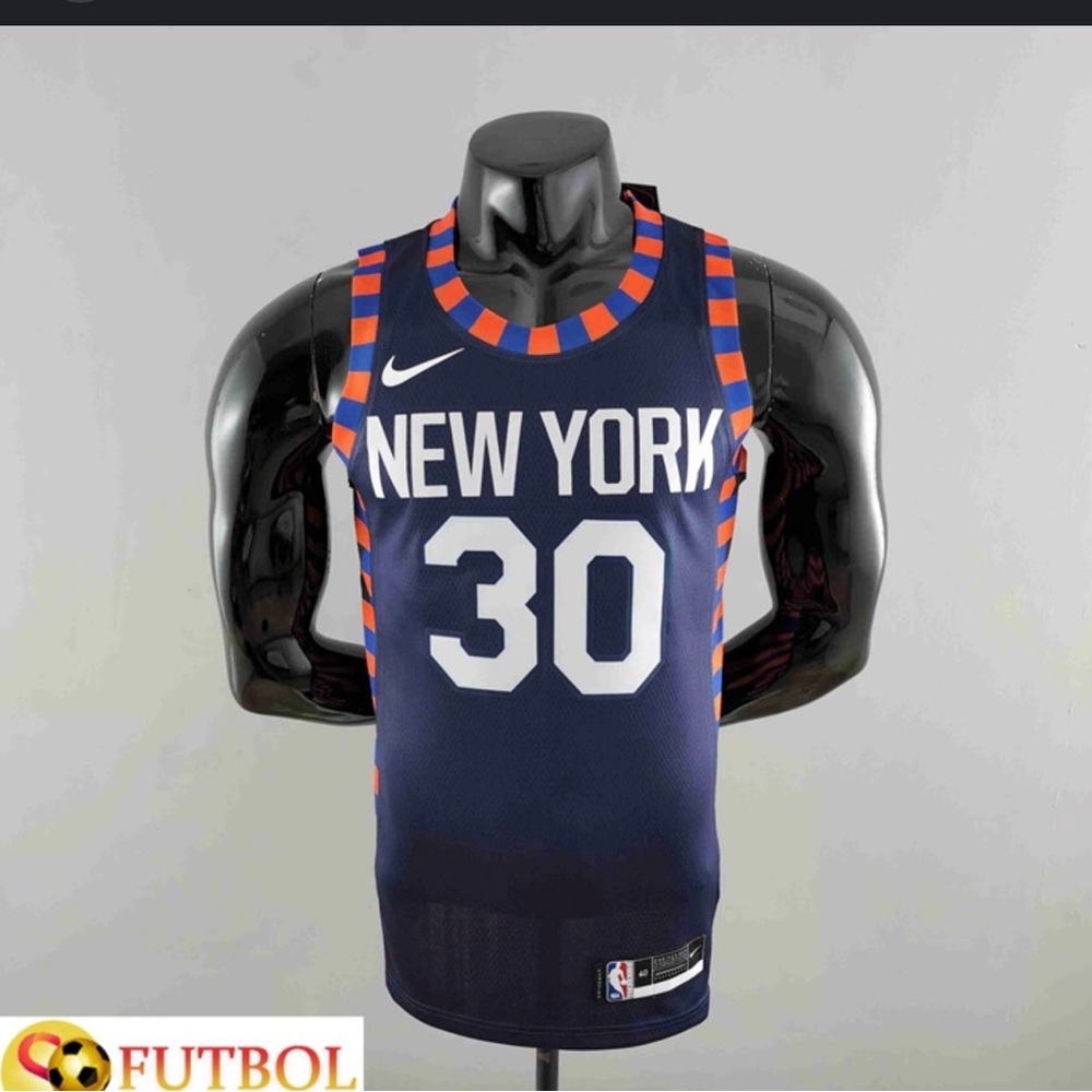 Nike New York Navy Basketball Jersey
